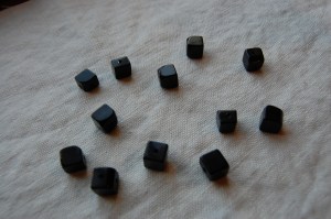 Bakelite buttons