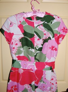 Moygashel linen - Hneymoon dress 4