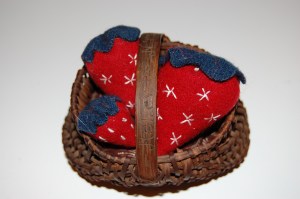 Patriotic strawberries