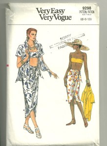 Sarong skirt pattern