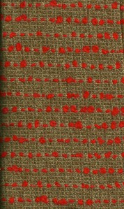 This fabric is very soft, perhaps due to a certain percentage of mohair wool in its composition.