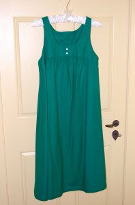 I made this maternity dress in the Fall of 1980 while pregnant with our first child.