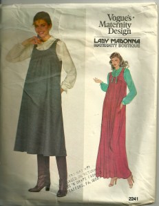 Yes - it is for a maternity dress... from 31 years ago.