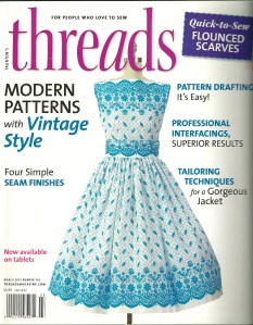 The newsest issue of Threads magazine