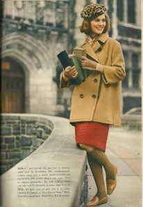 According to Fairchild's Dictionary, Yves Saint Laurent used the classic U.S. Navy peacoat as inspiration for his variation of it in the 1960s.