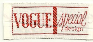 I am looking forward to sewing this label into my green silk suit.