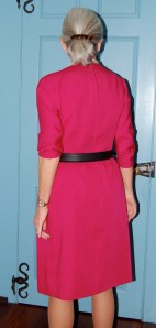 I substituted darted back panels for the "original" box pleats 