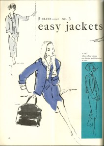 The sketch in jade shows a "best-selling" pattern, newly available printed and perforated.