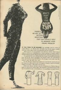 If you can get past this awful illustration, you can read the accompanying text about Chanel-type jackets!