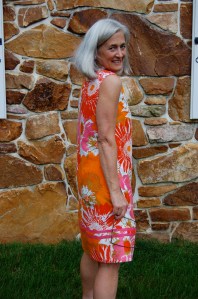 The back is unstructured and loose.