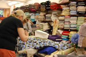 Susan with a beautiful charmeuse.