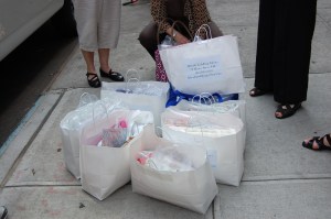 Just a few of the bags that went home with us!