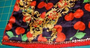 . . . while I chose a gold chain.