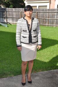 Looking lovely even in the hot sun!