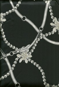 Pearls and ribbons and clusters!