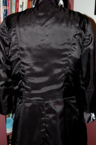 This boring view just shows the lining that was so tedious to attach!