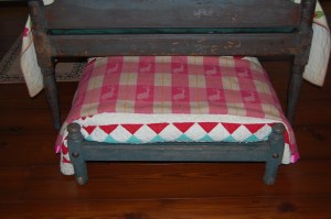 Too pretty to go completely out of sight - and easier to pull out for" wee ones".