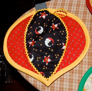 color wheel potholder