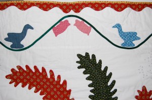 Here are the geese and pigs.