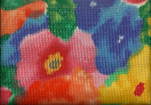 This is a linen and cotton blend I purchased from Mood Fabrics a while ago. It is patiently waiting to be cut and sewn . . .