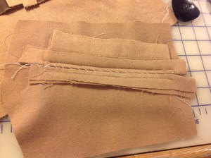 Showing the "inside" of my trial pocket.