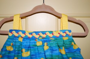 Please click on the photo for a close-up look at these little duckies.