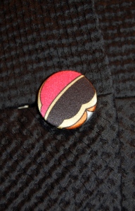 This is the button I chose for the top of the jacket.