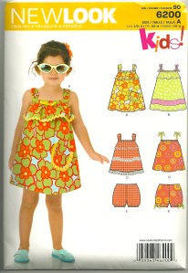 I settled on View D, paired with some bloomers.