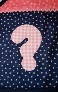 One example of the question mark.