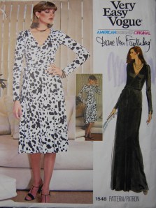 I was delighted to find this DvF pattern in my size, at a reasonable cost! This one should see some fabric next Spring or Summer.