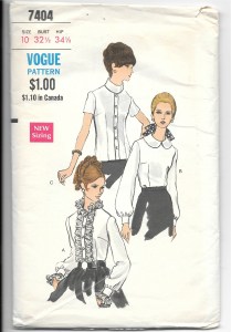 Blouse pattern - PP collar