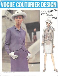 Dress Suit - front of pattern envelope
