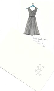 A birthday card for a fashionable friend!