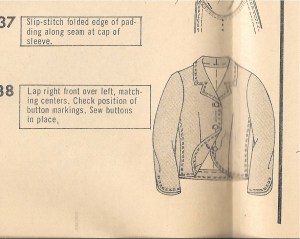 Dress Suit 2 - topstitching detail-1