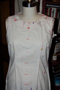 Dress for Mattli jacket