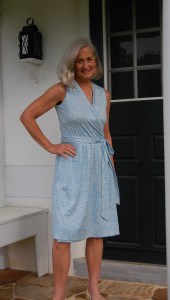 I might need to put a snap at the top of the under skirt panel to hold it even with the hem...