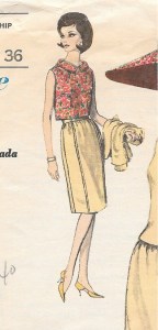 A collared overblouse.