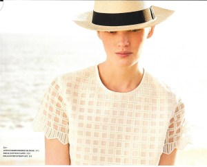 Eyelet overblouse - JMcL #2-2