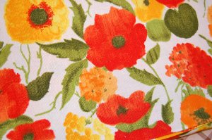 Walking in a field of flowers!