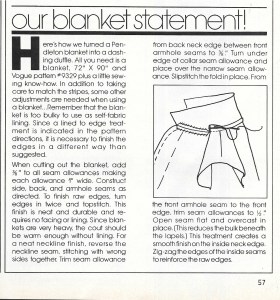 Western style - coat instructions