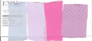 A Fitting finish swatches