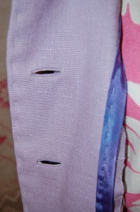 And here is the facing side, finished.