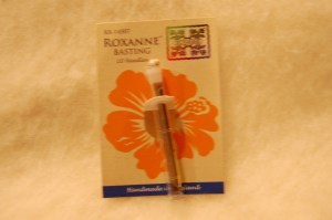 These are excellent basting needles!