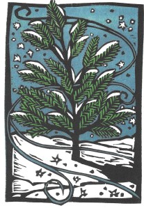 Sewing, silence and Solitude - note card- message