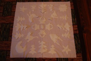 This was how I knew I had the right composition of the quilt. Then it was on to hours and hours and hours of hand appliqué!