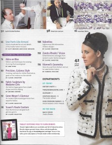 Sewing makes us smarter - designer techniques - 2