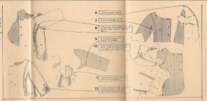 Step 9 deals with this particular pattern piece.