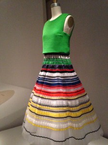 Met - Dior pleated dress copy