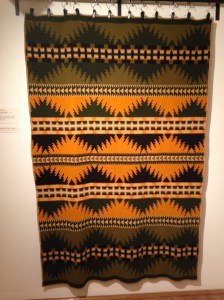 Pendleton blanket , c. 1910.