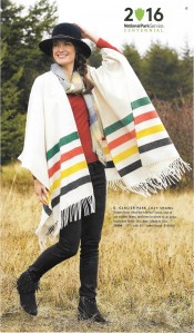 . . . or a simple fringed shawl really makes a statement.
